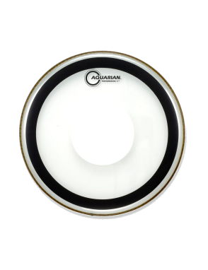Aquarian Drumheads® PFPD-10 PERFOMANCE II™ Parche Tom 10" Clear Power Dot™