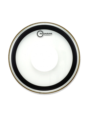 Aquarian Drumheads® PFPD-16 PERFOMANCE II™ Parche Tom 16" Clear Power Dot™