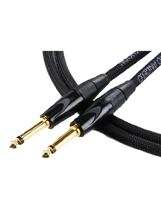 Santo Angelo® JAZZ Cable Instrumento Plug ¼" Recto a Plug ¼" Recto OFHC Largo: 4.57 mt