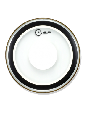 Aquarian Drumheads® SXPD-12 STUDIO-X™ Parche Tom 12" Clear Power Dot™ Clear