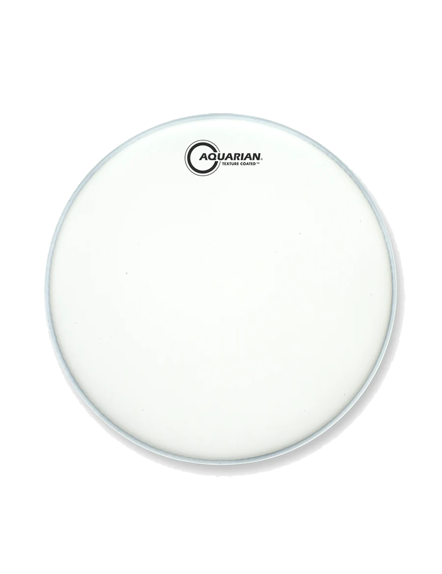 Aquarian Drumheads® TC-6 Texture Coated™ Parche Tom 6" Blanco Satinado