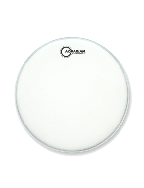 Aquarian Drumheads® TC-8 Texture Coated™ Parche Tom 8" Blanco Satinado