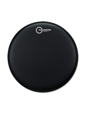 Aquarian Drumheads® TCRSP2-16BK RESPONSE 2™ Parche Tom 16" Texture Coated™ Negro