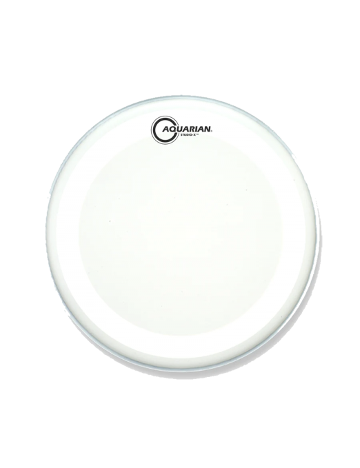 Aquarian Drumheads® TCSX-15 Studio-X™ Parche Tom 15" Texture Coated™ Blanco