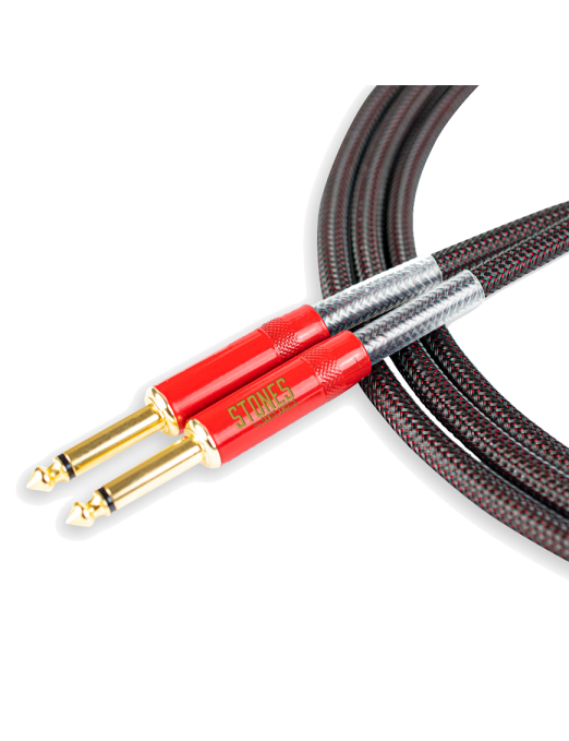 Santo Angelo® STONES Cable Instrumentos Plug ¼" Recto a Plug ¼" Recto OFHC Largo: 4.57 mt