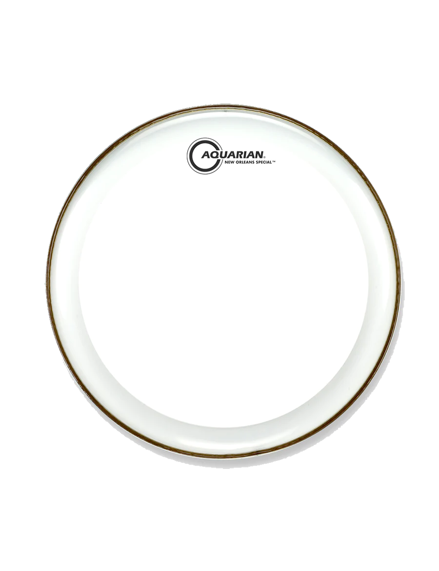 Aquarian Drumheads® NOS-14 NEW ORLEANS SPECIAL™ Parche Caja 14" Power Dot™ Clear