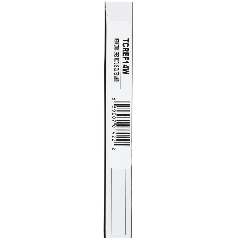 Aquarian Parche Caja 14" REFLECTOR Coated Poroso Blanco 2-capas 7/10