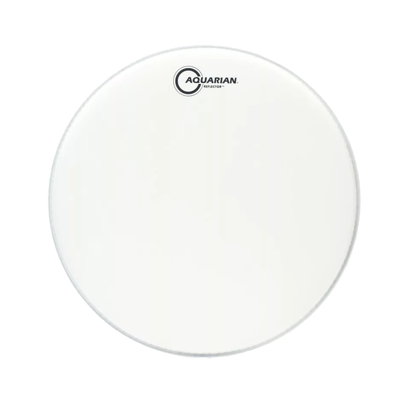 Aquarian Drumheads® Parche Caja 14" TCREF-14W REFLECTOR™ Texture Coated™ Ice White