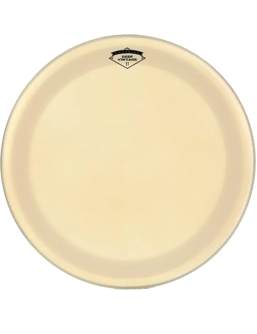 Aquarian Drumheads® DVK-22 Deep Vintage II™ Parche Bombo 22" Super Kick™ Cream
