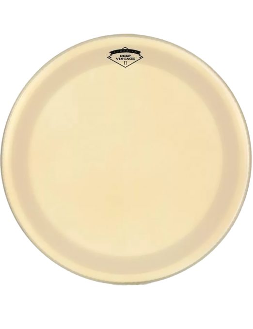 Aquarian DVK-22 Deep Vintage II Parche Bombo 22" Super Kick Cream
