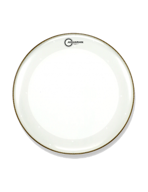 Aquarian Drumheads® FB-22 Full Force I™ Parche Bombo 22" Resonante Clear + Kick Pad™