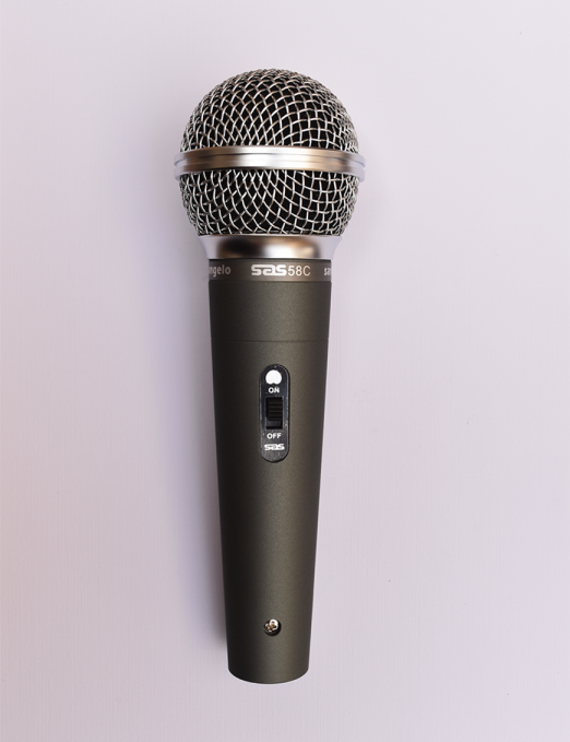 Santo Angelo® SAS58C Micrófono Vocal Dinámico con Switch
