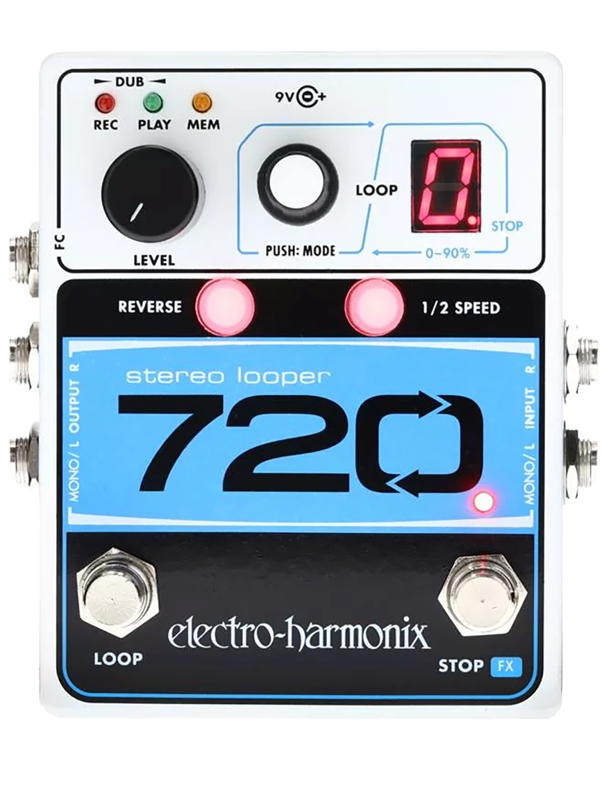 Electro-harmonix® 720 Stereo Pedal Looper