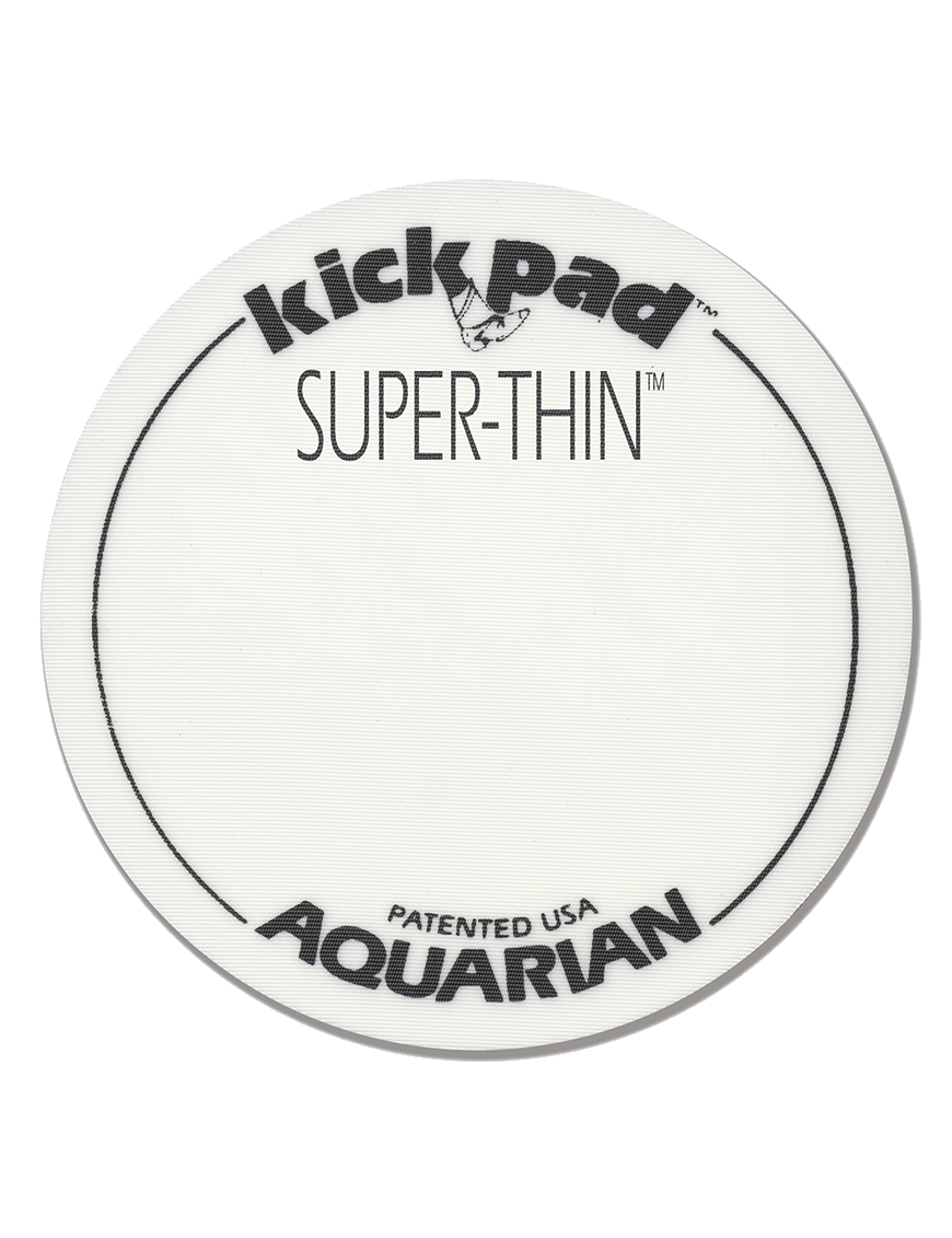 Aquarian Drumheads® STKP1 Protector Parche Bombo Kick Pad™ Super Thin™ Individual