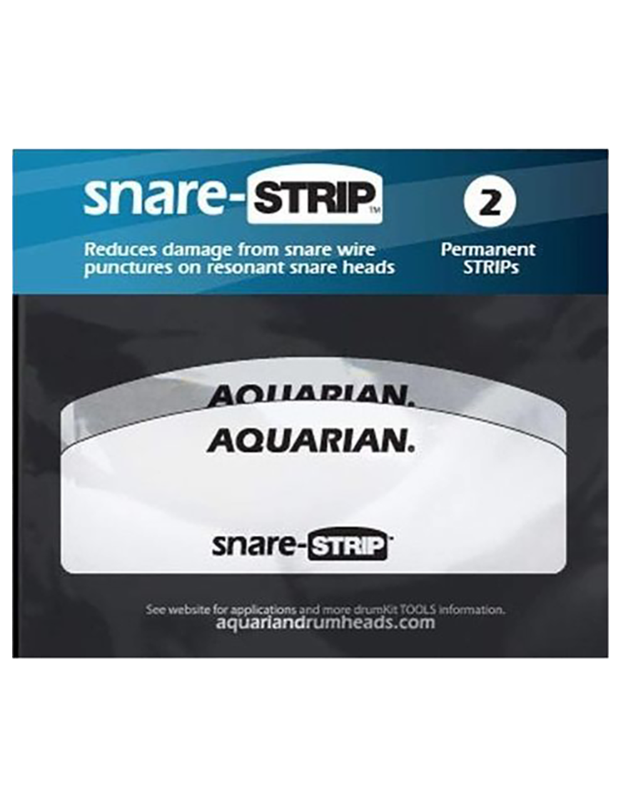 Aquarian Drumheads® ST4 Protector Parche Bordonero Snare-Strip™ Set 2