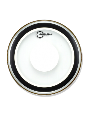 Aquarian Drumheads® SXPD-18B STUDIO-X™ Parche Bombo 18" Power Dot™ Clear