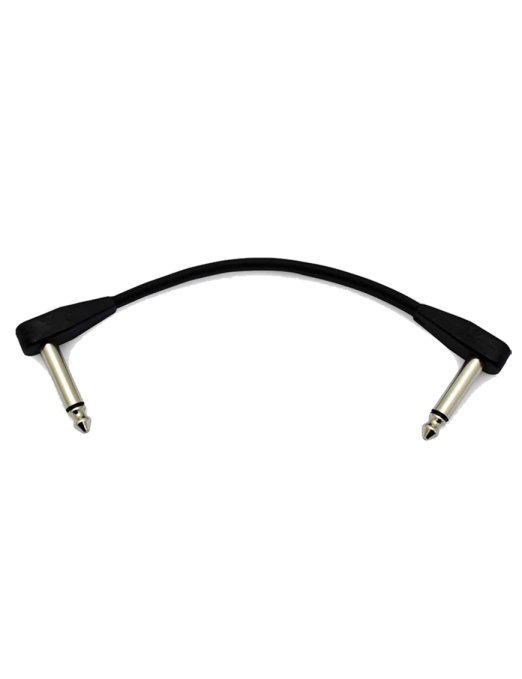 Santo Angelo® FLATCONN Cable Pedal Plug ¼" L 90° OFHC Largo: 25 cm
