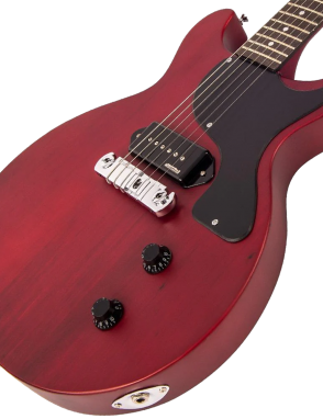 Vintage® V130 Guitarra Eléctrica Les Paul® Color: Satín Cherry