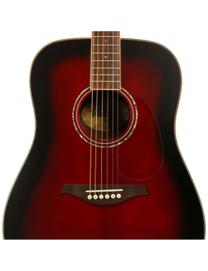 Vintage® V50 Guitarra Acústica Color: Satín Burgundy Burst