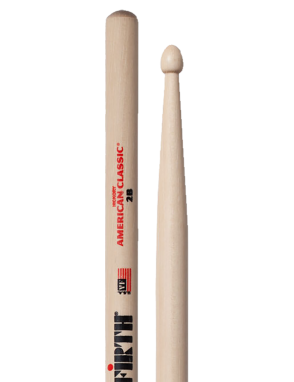 VIC FIRTH® 2B American Classic® Baqueta Punta Madera