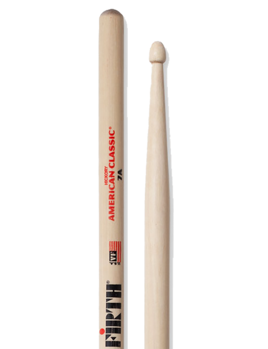 VIC FIRTH® 7A American Classic® Baqueta Punta Madera