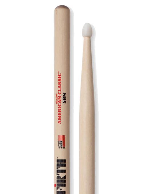 VIC FIRTH® 5BN American Classic® Baqueta Punta Nylon