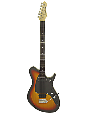 Aria® J-B’tone Guitarra Eléctrica Barítono Color: 3Tone Sunburst