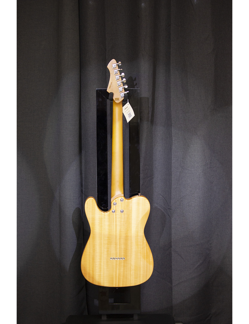 Aria® 615-MK2 Guitarra Eléctrica Nashville Telecaster® Style Flamed Color: Black Diamond