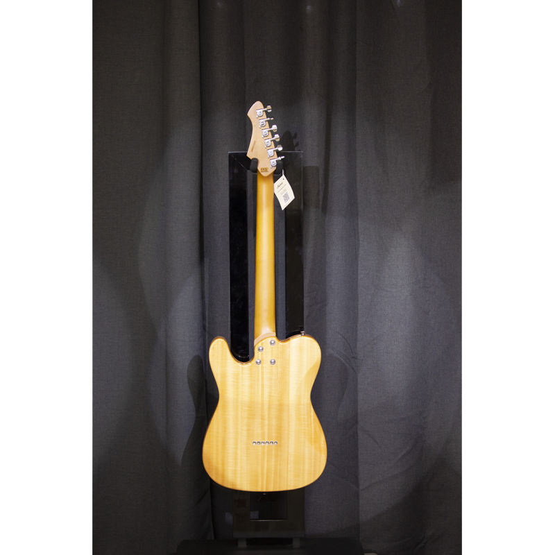 Aria® 615-MK2 Guitarra Eléctrica Nashville Telecaster® Style Flamed Color: Black Diamond