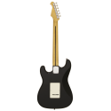 Aria® STG-57 Guitarra Eléctrica SSS Tremolo Stratocaster® Style Color: Black
