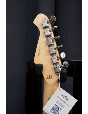 Aria® TEG-TL Guitarra Eléctrica Semi-Hollow Telecaster® Style  Color: White