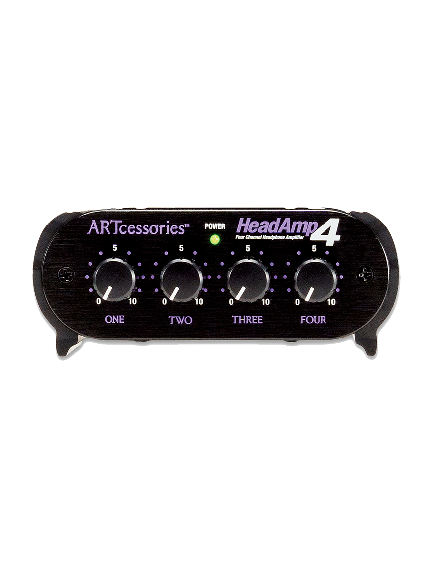 Art® HeadAMP4 Amplificador Audífonos 4 Salidas Estéreo