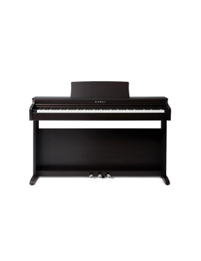 KAWAI® KDP120 Piano Digital 88 Teclas con Sillín Color: Mueble Premium Rosewood