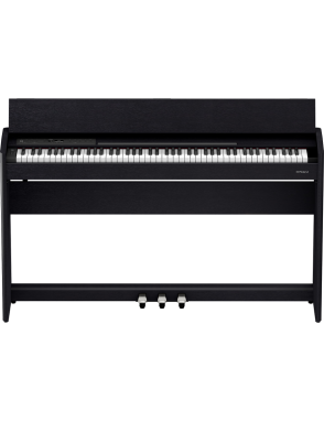 Roland® F-701 Piano Digital 88 Teclas Mueble Color: Negro Contemporáneo