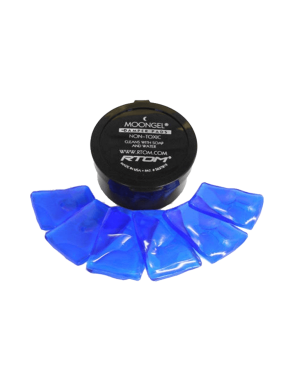 RTOM® MOONGEL® Blue Control Resonancia Batería Percusión Set: 6