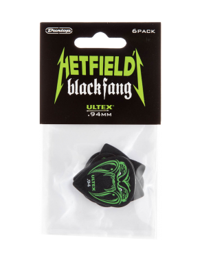 Dunlop® James Hetfield Black Fang Uñetas Ultex® Calibre: .94 mm Bolsa: 6 Unidades