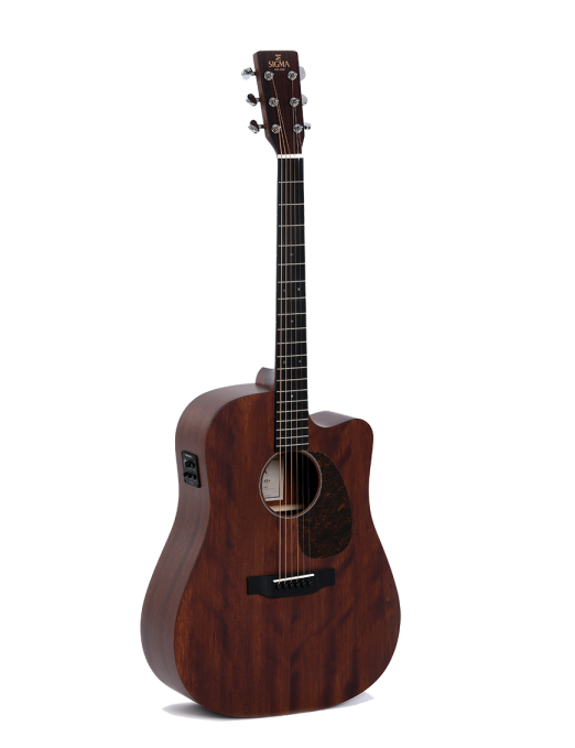 Sigma® DMC-15E Guitarra Electroacústica Dreadnought Fishman® | Color: Caoba
