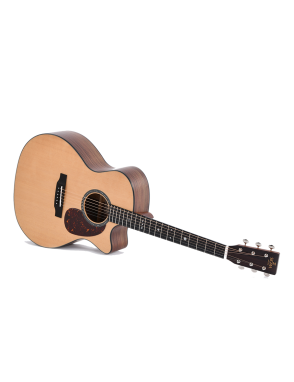 Sigma® SGPC-10E Guitarra Electroacústica Grand OM LR Baggs EAS-VTC® Funda | Color: Natural