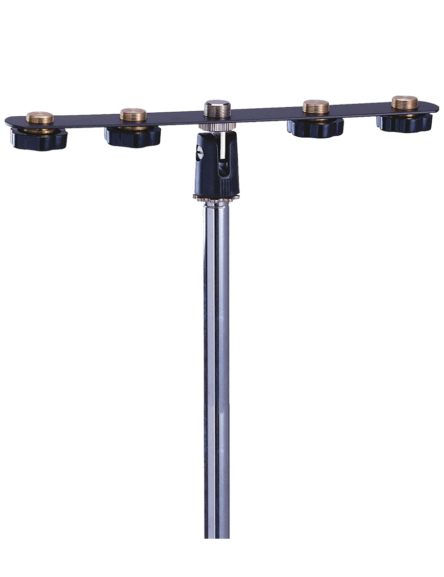 Hamilton® KBC40M Soporte Micrófono 5 Micrófonos