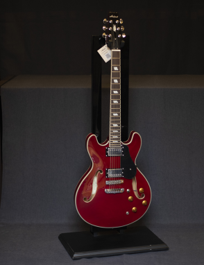 Aria® TA-CLASS Guitarra Eléctrica Semi-Hollow 335 Style | Color: Wine Red