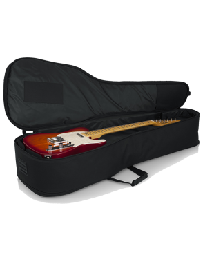 Gator Cases® 4G ACOUELECT Funda Guitarra Doble Eléctrica Acústica Acolchado: 20 mm | Color: Negro