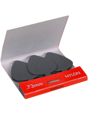 Dunlop® 448 Uñetas Nylon Match Pik® Calibre: .73 mm | Color: Gris Book : 6 Unidades