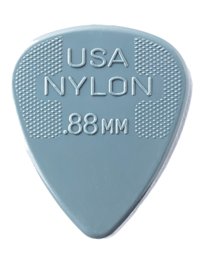 Dunlop® 4410 Uñetas Nylon Standard 44 Calibres: .38, .46, .60, .73, .88, 1.0 mm | Dispensador: 216 Unidades