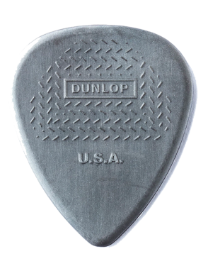 Dunlop® 449P Uñetas Max-Grip® Calibre: 1.14 mm Color: | Gris Bolsa: 12 Unidades