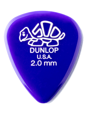 Dunlop® 4100 Uñetas Delrin 500 Calibres: .46, .71, .96, 1.14, 1.50 y 2.00 mm | Dispensador: 324 Unidades