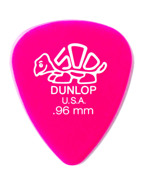 Dunlop® 4100 Uñetas Delrin 500 Calibres: .46, .71, .96, 1.14, 1.50 y 2.00 mm | Dispensador: 324 Unidades