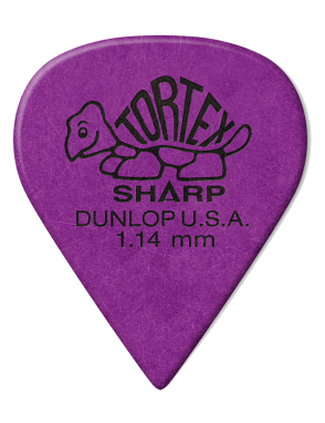 Dunlop® 4121 Uñetas Tortex® Sharp 412 Calibres: .73, .88, 1.00 , 1.14,1.35, 1.50 mm | Dispensador: 216 Unidades