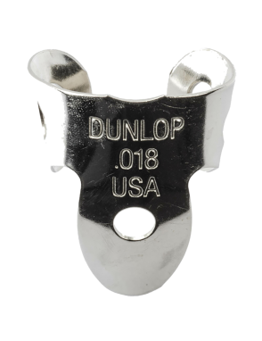 Dunlop® Uñetas Dedo Finger 33 .018" Alpaca Níquel Plata