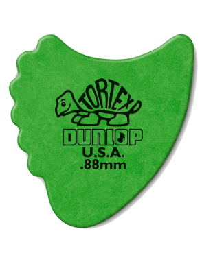 Dunlop® 414 Uñetas Tortex® Fin Calibre: .88 mm | Color: Verde Bolsa: 72 Unidades