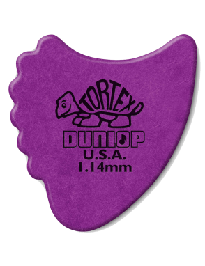 Dunlop® 414 Uñetas Tortex® Fin Calibre: 1.14 mm | Color: Morado Bolsa: 72 Unidades